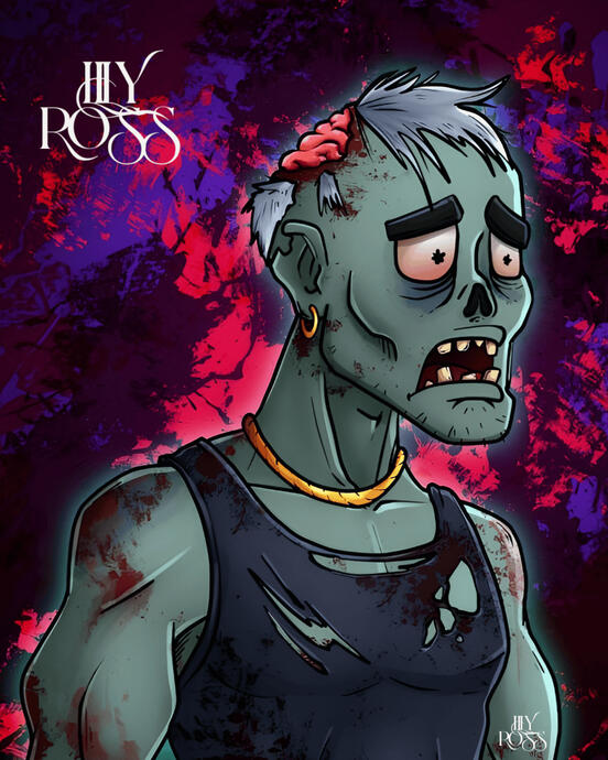 Horror Zombie Charcter